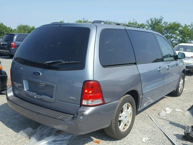 2FMZA52295BA54902 - 2005 FORD FREESTAR S BLUE photo 4