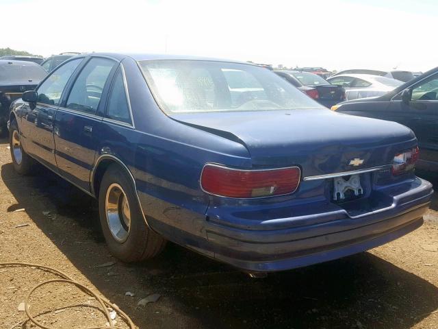 1G1BL52P4RR178812 - 1994 CHEVROLET CAPRICE CL BLUE photo 3