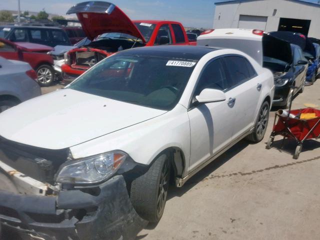 1G1ZE5E00CF376335 - 2012 CHEVROLET MALIBU LTZ 白色 照片 2