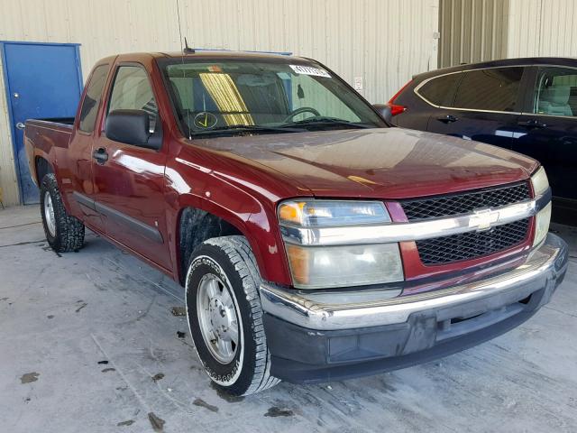 1GCCS199688170214 - 2008 CHEVROLET COLORADO BURGUNDY photo 1