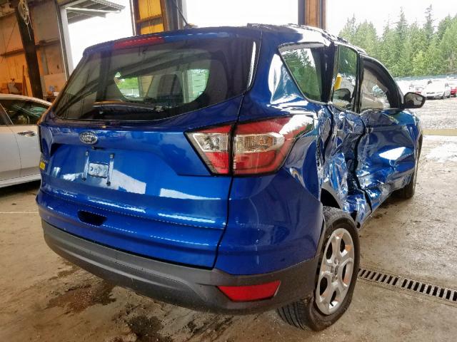 1FMCU0F70JUA04867 - 2018 FORD ESCAPE S BLUE photo 4