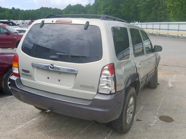 4F2CZ961X4KM12685 - 2004 MAZDA TRIBUTE ES 银色 照片 4