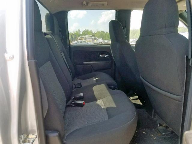1GCJSCDP8A8110692 - 2010 CHEVROLET COLORADO L SILVER photo 6