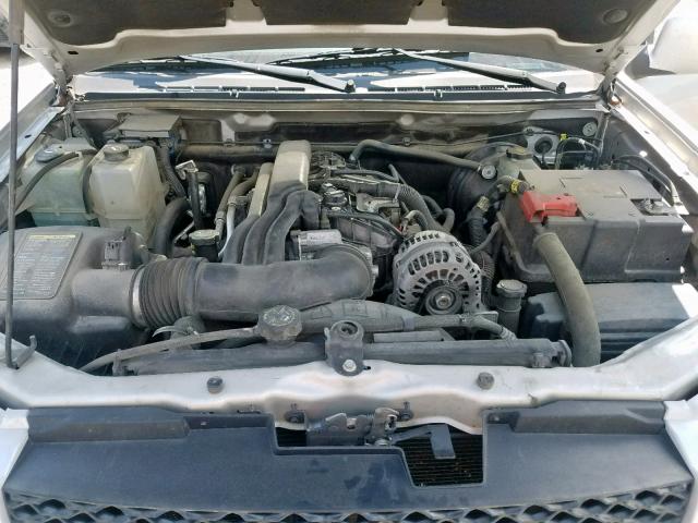 1GCJSCDP8A8110692 - 2010 CHEVROLET COLORADO L SILVER photo 7