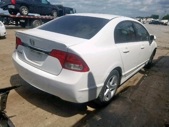 2HGFA16649H519426 - 2009 HONDA CIVIC LX-S თეთრი ფოტო 4