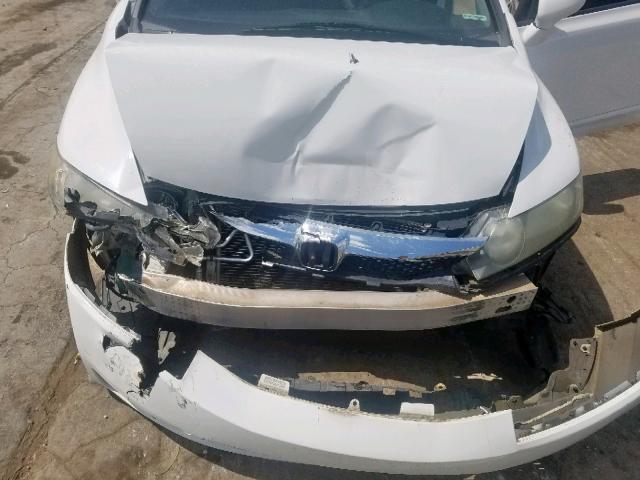 2HGFA16649H519426 - 2009 HONDA CIVIC LX-S თეთრი ფოტო 7