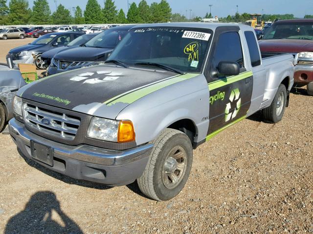 1FTYR44E63PA95469 - 2003 FORD RANGER SUP GRAY photo 2