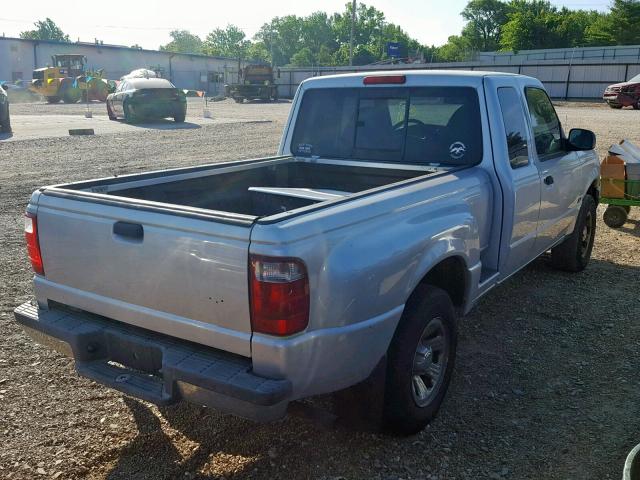 1FTYR44E63PA95469 - 2003 FORD RANGER SUP GRAY photo 4