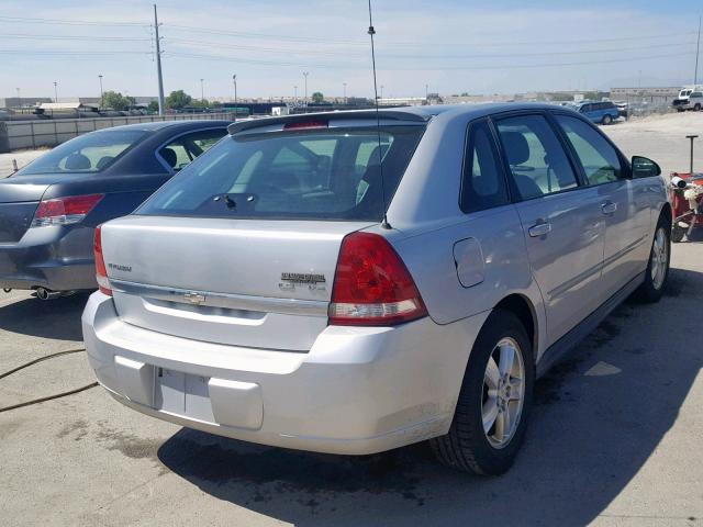 1G1ZT62885F319907 - 2005 CHEVROLET MALIBU MAX 银色 照片 4