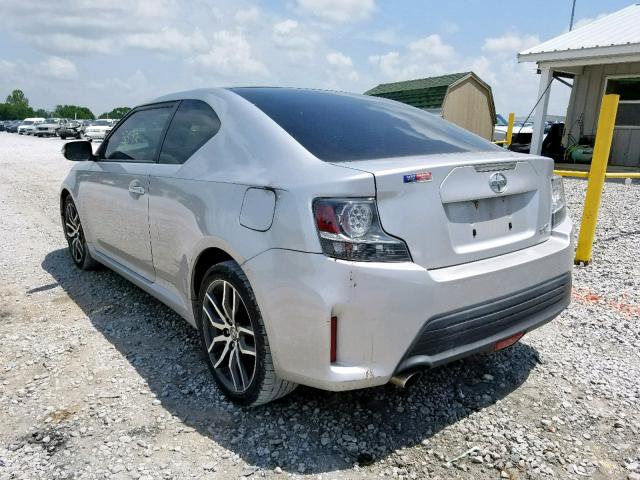 JTKJF5C78E3078081 - 2014 TOYOTA SCION TC ვერცხლისფერი ფოტო 3
