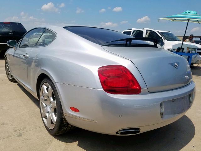 SCBCR63W86C032906 - 2006 BENTLEY CONTINENTA GRAY photo 3