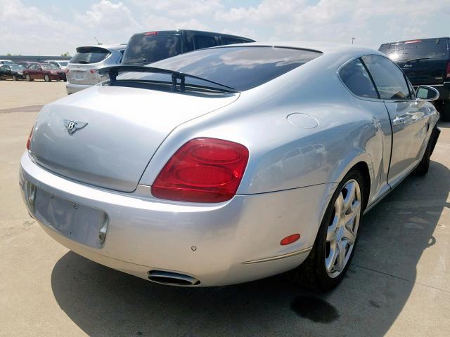 SCBCR63W86C032906 - 2006 BENTLEY CONTINENTA GRAY photo 4