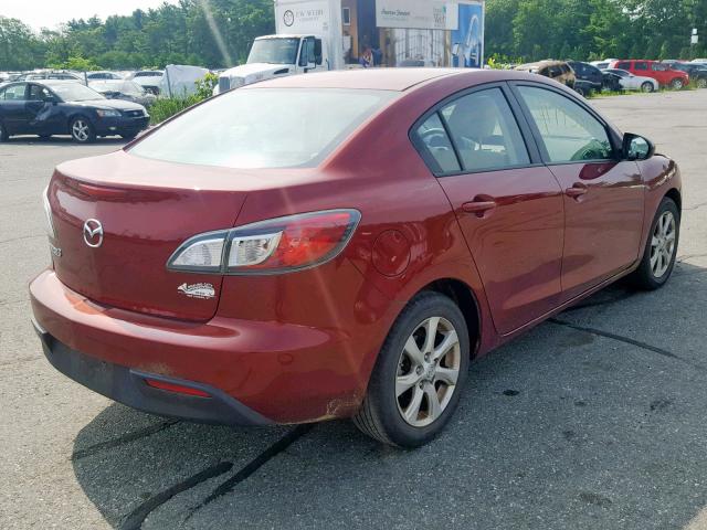 JM1BL1SG3A1166458 - 2010 MAZDA 3 I RED photo 4