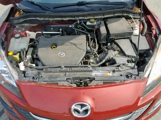 JM1BL1SG3A1166458 - 2010 MAZDA 3 I RED photo 7