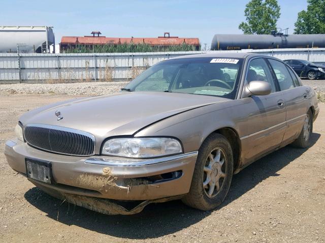 1G4CW54K414161297 - 2001 BUICK PARK AVENU TAN photo 2