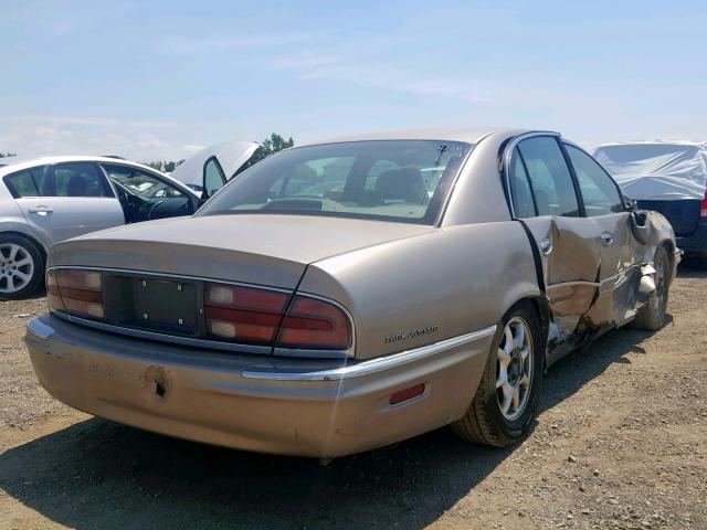 1G4CW54K414161297 - 2001 BUICK PARK AVENU TAN photo 4