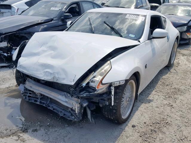 JN1AZ4EH4CM560362 - 2012 NISSAN 370Z BASE WHITE photo 2