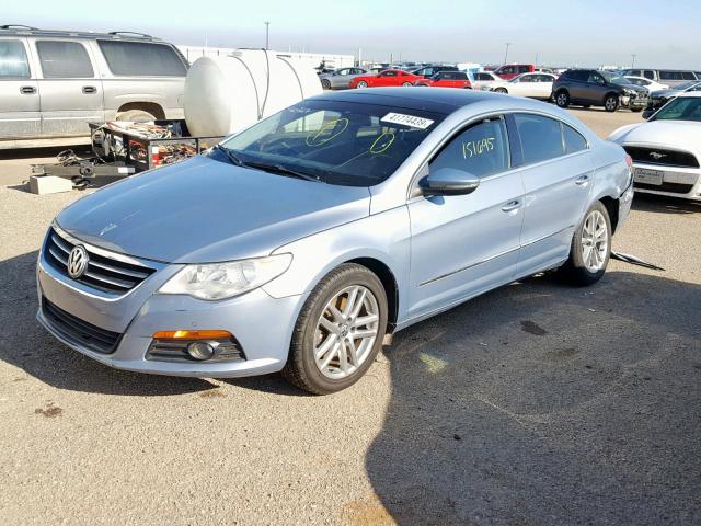 WVWHL7AN9AE528248 - 2010 VOLKSWAGEN CC LUXURY BLUE photo 2