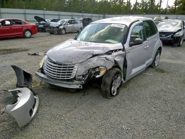 3A4FY48B36T240178 - 2006 CHRYSLER PT CRUISER SILVER photo 2