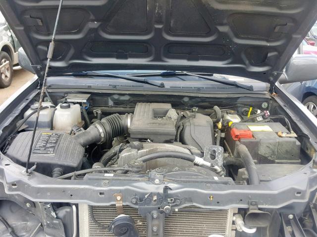 1GCHSDFE7C8148787 - 2012 CHEVROLET COLORADO L GRAY photo 7