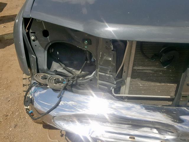 1GCHSDFE7C8148787 - 2012 CHEVROLET COLORADO L GRAY photo 9