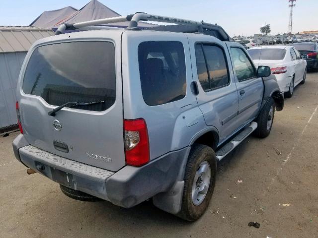 5N1ED28Y32C540391 - 2002 NISSAN XTERRA XE SILVER photo 4