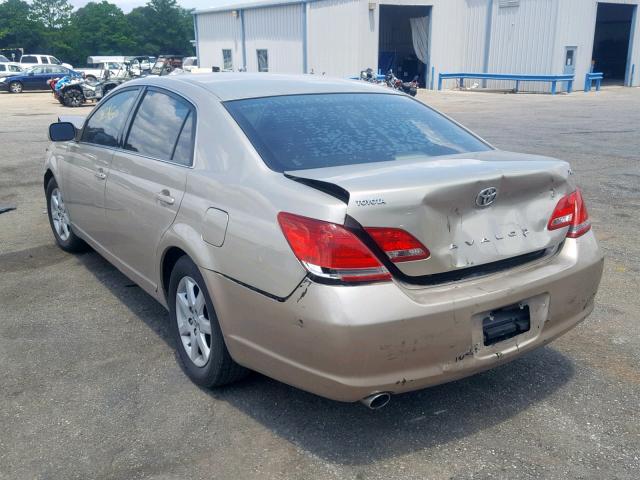 4T1BK36B57U185965 - 2007 TOYOTA AVALON XL GOLD photo 3