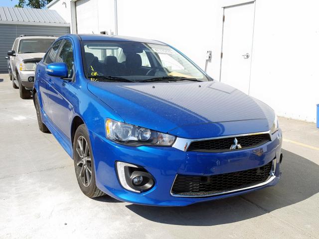 JA32U2FU7HU015441 - 2017 MITSUBISHI LANCER ES BLUE photo 1