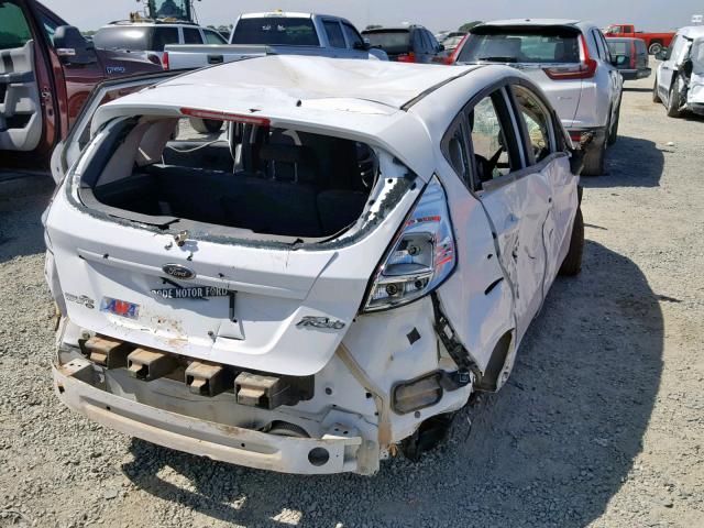 3FADP4TJXHM147711 - 2017 FORD FIESTA S WHITE photo 4