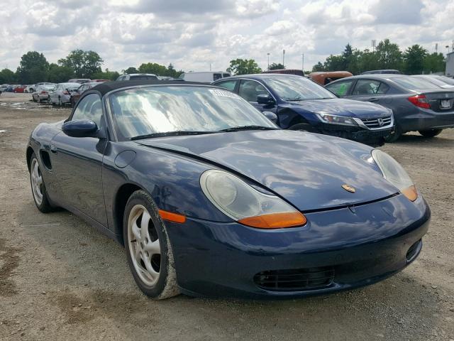 WP0CA2988YU626446 - 2000 PORSCHE BOXSTER BLUE photo 1