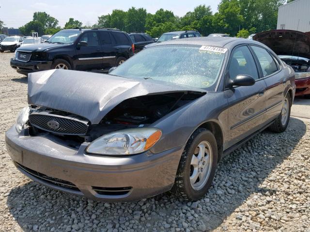 1FAHP53U95A130036 - 2005 FORD TAURUS SE GRAY photo 2