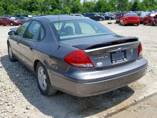 1FAHP53U95A130036 - 2005 FORD TAURUS SE GRAY photo 3