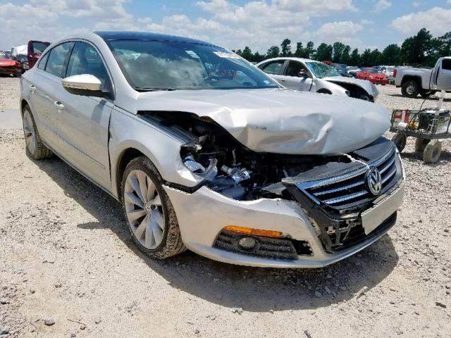 WVWHN7AN4BE707468 - 2011 VOLKSWAGEN CC LUXURY SILVER photo 1
