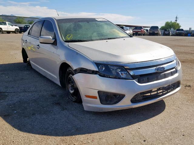 3FAHP0HA0BR202406 - 2011 FORD FUSION SE SILVER photo 1