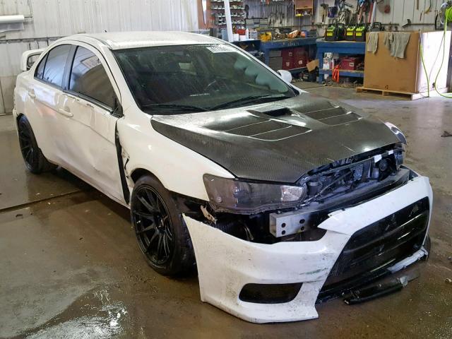 JA3AW86V48U048754 - 2008 MITSUBISHI LANCER EVO WHITE photo 1