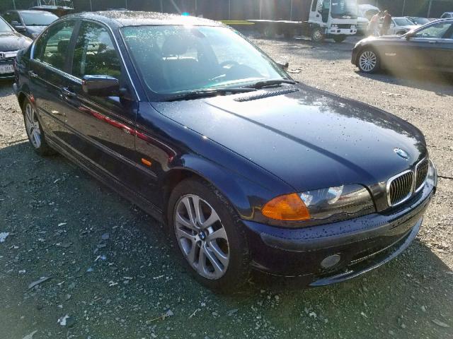 WBAAV53461JS97480 - 2001 BMW 3 SERIES BLUE photo 1