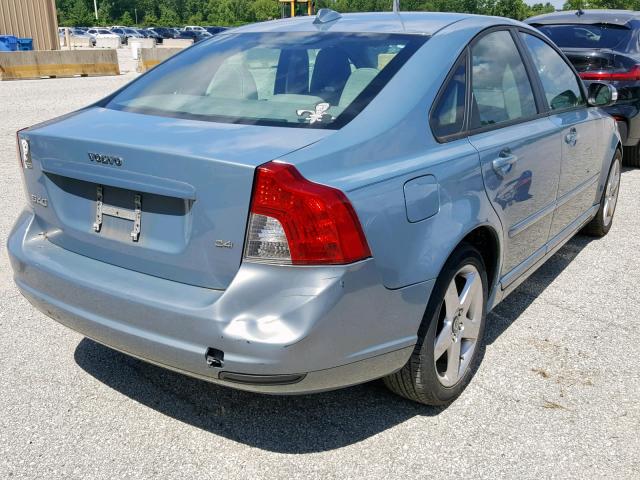 YV1MS382082382141 - 2008 VOLVO S40 2.4I BLUE photo 4