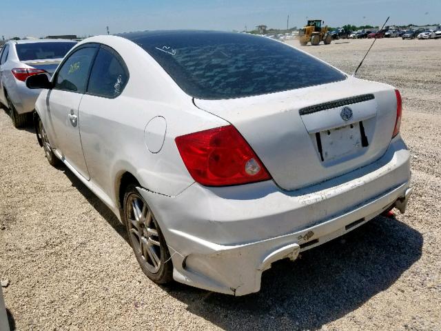 JTKDE167060104003 - 2006 TOYOTA SCION TC თეთრი ფოტო 3