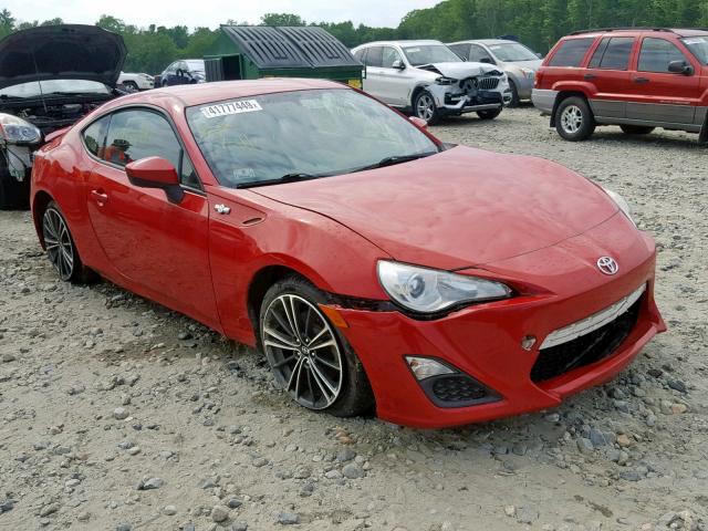 JF1ZNAA14D2724280 - 2013 TOYOTA SCION FR-S RED photo 1