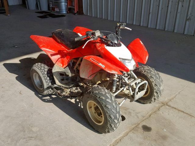 1HFTE2705E4400724 - 2014 HONDA TRX250 X RED photo 1