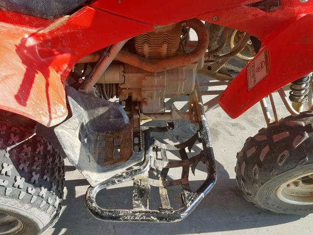 1HFTE2705E4400724 - 2014 HONDA TRX250 X RED photo 9