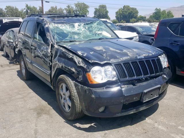 1J8GR48K19C537711 - 2009 JEEP GRAND CHER BLACK photo 1