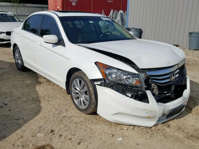 1HGCP2F89CA110188 - 2012 HONDA ACCORD EXL WHITE photo 1