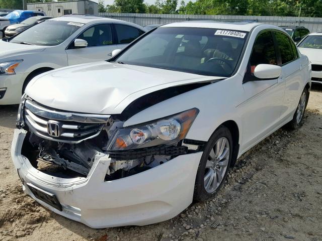 1HGCP2F89CA110188 - 2012 HONDA ACCORD EXL WHITE photo 2