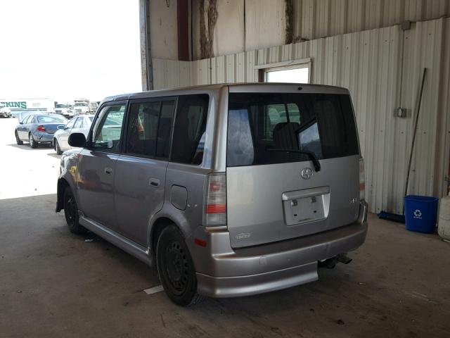 JTLKT324364124190 - 2006 TOYOTA SCION XB Күміс фото 3