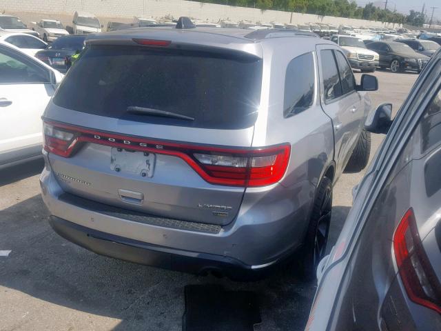 1C4RDJDG0FC722813 - 2015 DODGE DURANGO LI GRAY photo 4