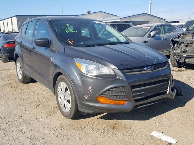 1FMCU0F78GUC12035 - 2016 FORD ESCAPE S GRAY photo 1