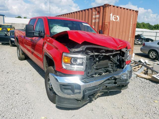 1GT11XEG9FF180908 - 2015 GMC 1500 RED photo 1