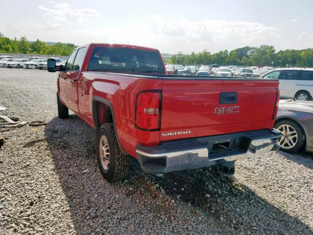 1GT11XEG9FF180908 - 2015 GMC 1500 RED photo 3