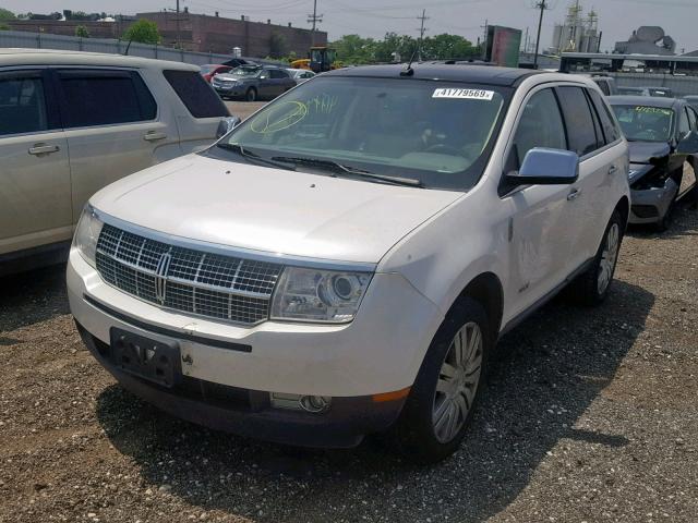 2LMDU88CX9BJ05269 - 2009 LINCOLN MKX WHITE photo 2